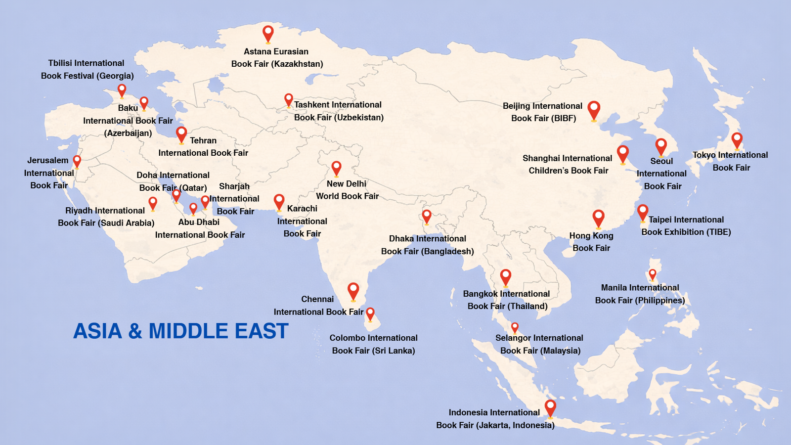 Asia and Middle East